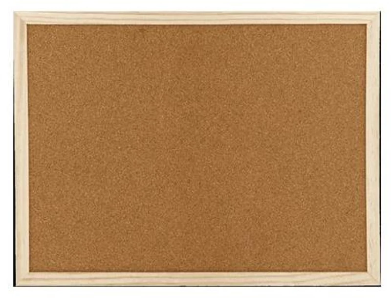 Πινάκας φελλού metron 60x90cm με ξύλινο πλαίσιο 908.091557