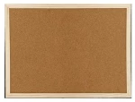 Πινάκας φελλού metron 60x90cm με ξύλινο πλαίσιο 908.091557