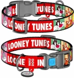 Περιλαίμιο WauDog Looney 2 Plastic Fastex 25mm x 35-58cm με SmartID
