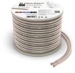 Oehlbach Speaker Wire SP-15 Καλώδιο Ηχείων 2 x 1,5 mm² 30m Διαφανές (Τεμάχιο) - OEM