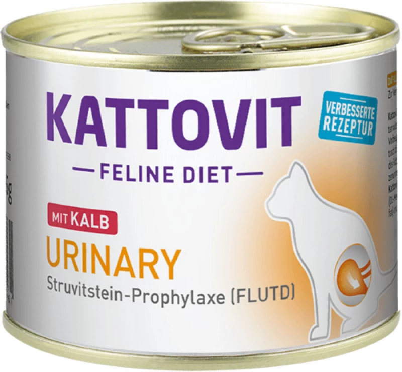Υγρή Τροφή Γάτας Kattovit Feline Diet Urinary Veal 185gr