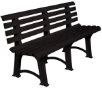 358394 ATENA ΠΑΓΚΑΚΙ ΚΗΠΟΥ-ΒΕΡΑΝΤΑς, PP ΑΝΘΡΑΚΙ 150x73x51cm