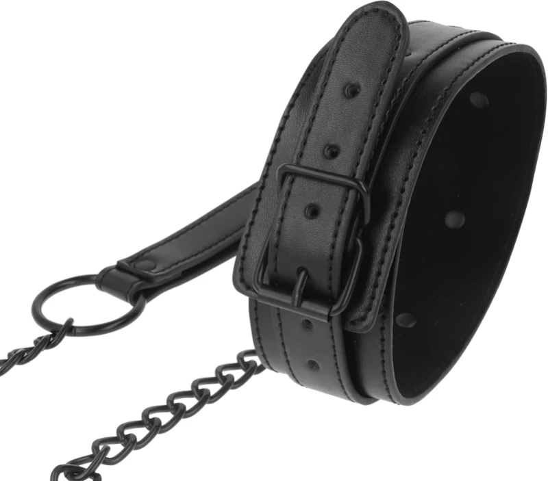 INTENSE FETISH VEGAN LEATHER COLLAR