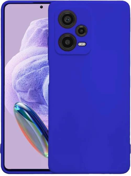 Θήκη Silky And Soft για Xiaomi Redmi Note 12 Pro Plus - Μπλε