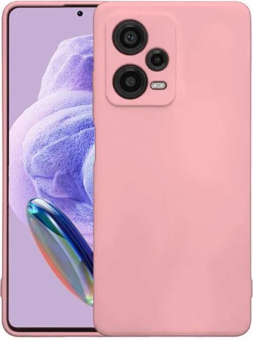 Θήκη Silky And Soft για Xiaomi Redmi Note 12 Pro Plus - Σομόν
