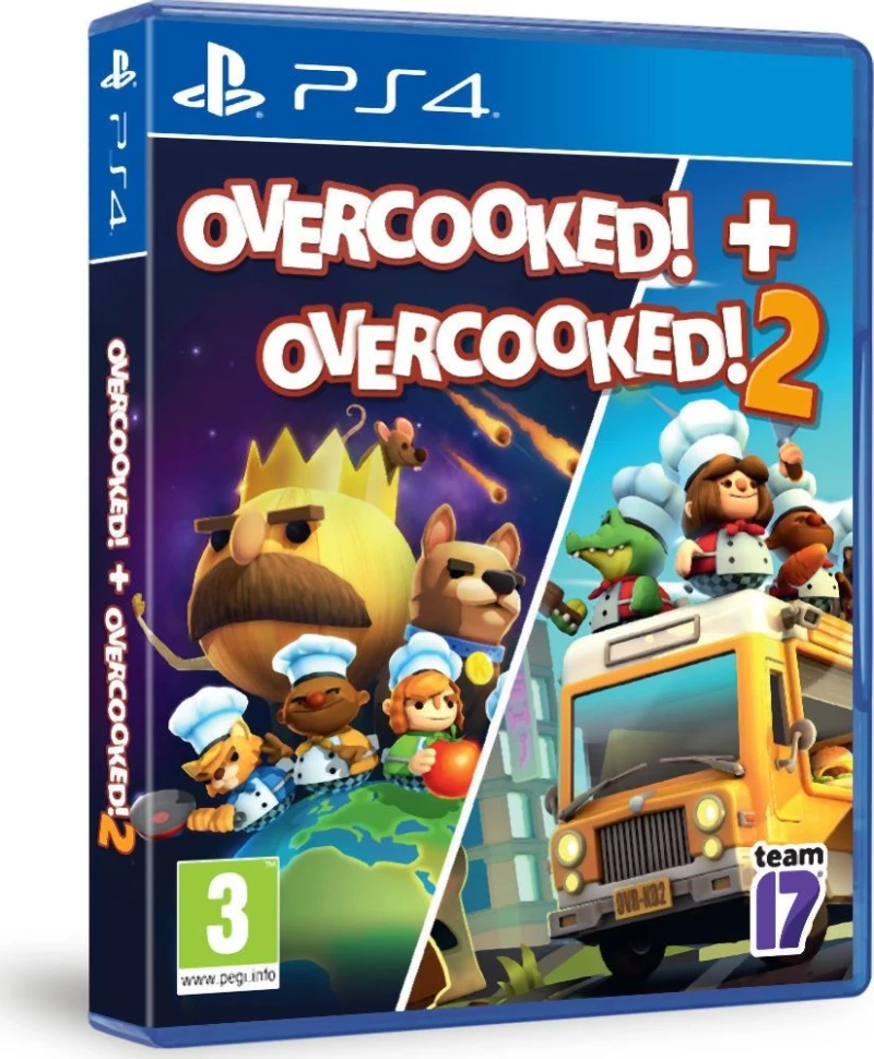 PS4 Overcooked! + Overcooked! 2 - Double Pack