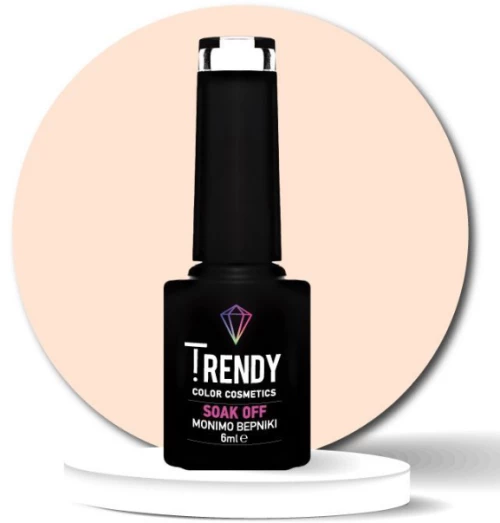 ΗΜΙΜΟΝΙΜΟ ΒΕΡΝΙΚΙ TRENDY - No151 PASTEL PEACH 6ml