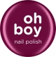 OHBOY NAIL POLISH | ΟΖΤΖ-200| ΜΕΤΑΛΛΙΚΟ  ΡΟΖ ΜΩΒ