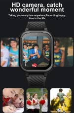 INTIME GPS smartwatch για παιδιά IT-062, 1.85", κάμερα, 4G, IPX7, μπλε