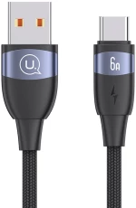 USAMS καλώδιο USB-C σε USB US-SJ630, 66W, 480Mbps, 1.2m, μαύρο