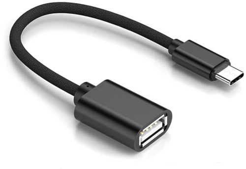 POWERTECH καλώδιο USB σε USB-C CAB-UC056, 480Mbps, 0.16m, μαύρο
