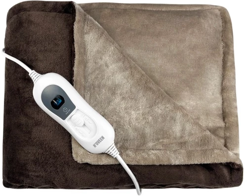 N'Oveen EB640 Ημίδιπλη Ηλεκτρική Κουβέρτα Καφέ 120W 120x160εκ.