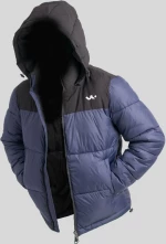 Puffer Jacket - Μπλε , XL