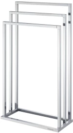 Κρεμάστρα Πετσετών Επιδαπέδια 3 Θέσεων Seaslkin Tube Chrome 800197