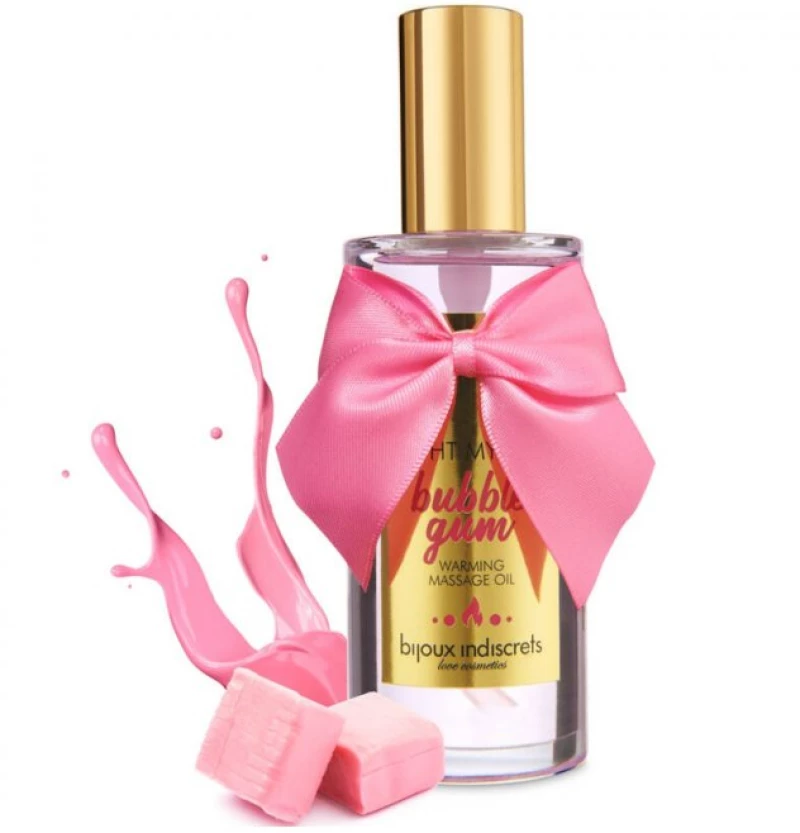 BIJOUX INDISCRETS - LIGHT MY FIRE MASSAGE OIL HEAT EFFECT GUM FLAVOR