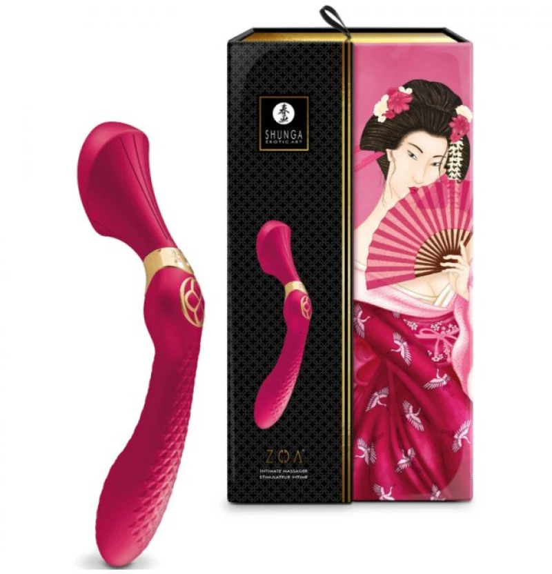 SHUNGA - ZOA INTIMATE MASSAGER FUCHSIA