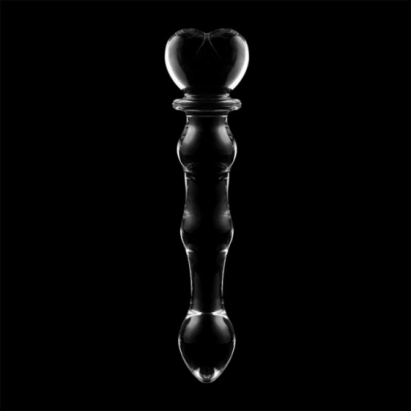 NEBULA SERIES BY IBIZA - MODEL 21 DILDO BOROSILICATE GLASS 20.5 X 3.5 CM CLEAR