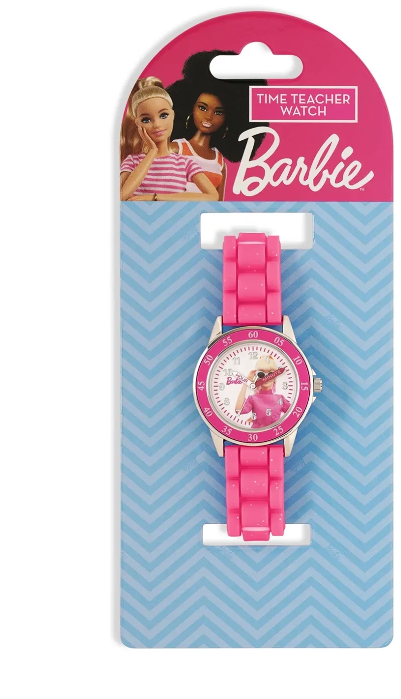 Εκπαιδευτικό Παιδικό Αναλογικό Ρολόι Barbie
