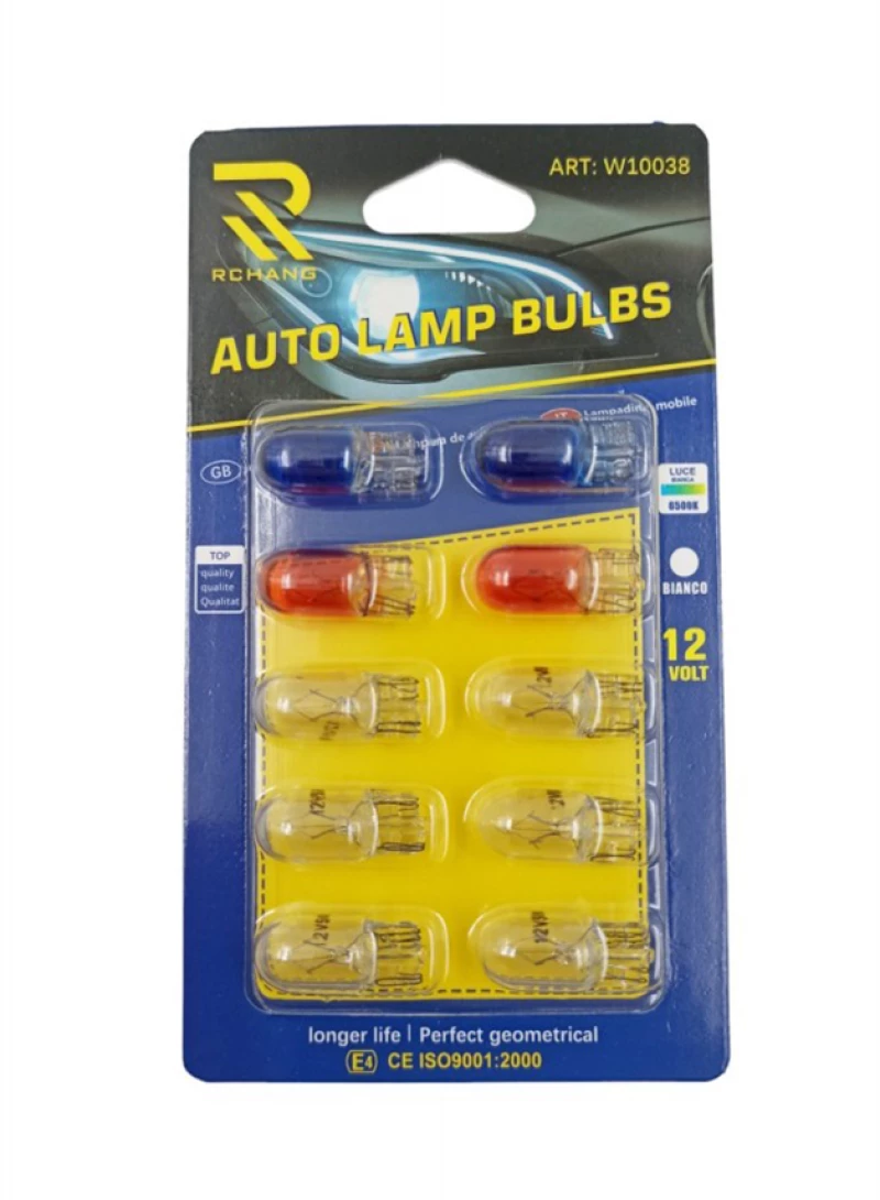 Λάμπες Αυτοκινήτου LED 6500K Ψυχρό Λευκό 12V 10τμχ RCHANG W10038-3