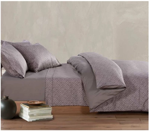 ΠΑΠΛΩΜΑΤΟΘΗΚΗ ΥΠΕΡΔΙΠΛΗ ΣΕΤ 3ΤΕΜ (VICTORY GREY) - NEF NEF VICTORY GREY / 100% ΒΑΜΒΑΚΟΣΑΤΕΝ