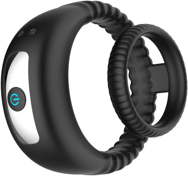 Dual Ring Vibrating Penis Ring