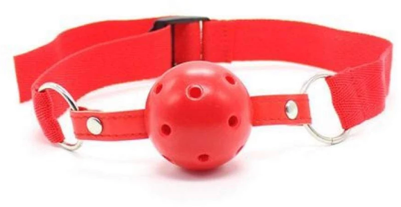 Toyz4lovers Easy Breathable Ball Gag Red