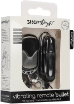 Vibrating Remote Bullet - Black