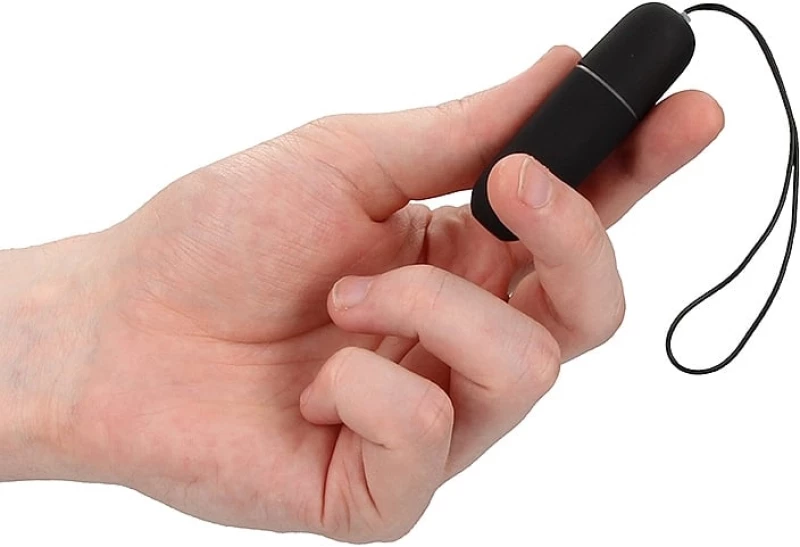 Vibrating Remote Bullet - Black