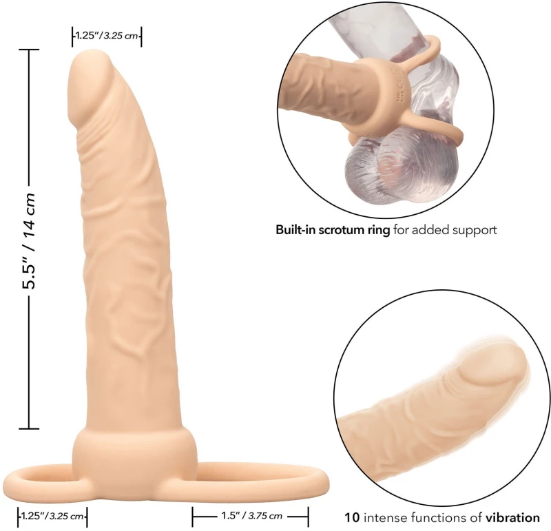 Rechargeable Dual Penetrator Skin