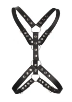 Harness With Metal Spots - Black