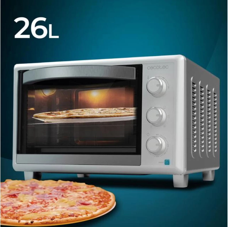 Ηλεκτρικό Φουρνάκι Cecotec Bake & Toast 2600 4Pizza White CEC-03813