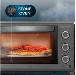 Ηλεκτρικό Φουρνάκι Cecotec Bake & Toast 2600 4Pizza Black CEC-03818