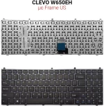 Πληκτρολόγιο Clevo W650Eh Frame Us