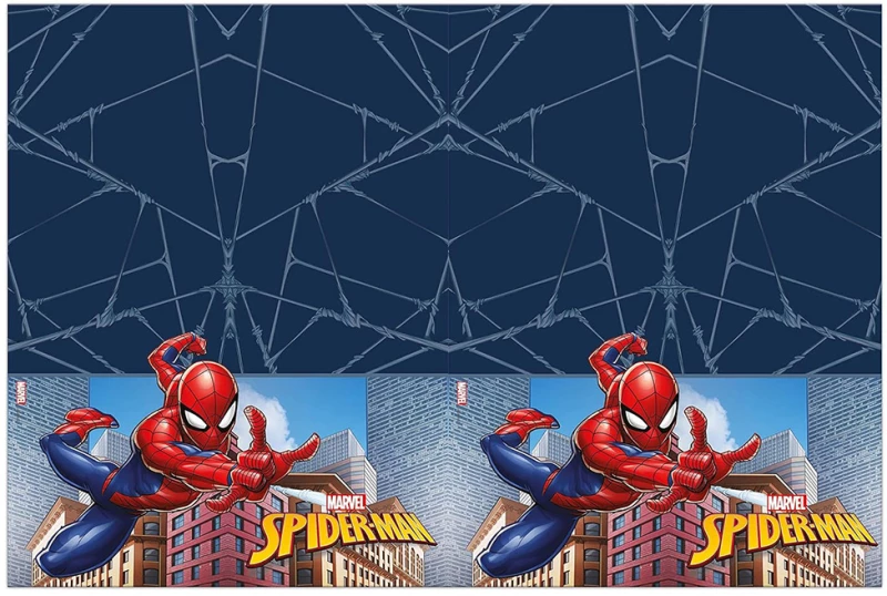 ΠΛΑΣΤΙΚΟ ΤΡΑΠΕΖΟΜΑΝΤΗΛΟ 120X180 εκ. SPIDERMAN CRIME FIGHTER (#93866)