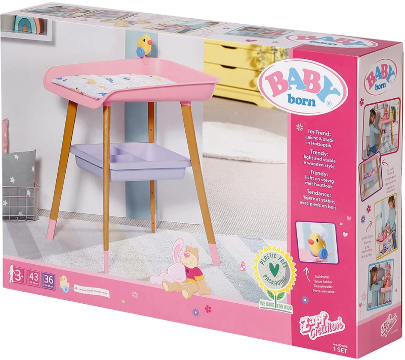 ZAPF CREATION BABY BORN ΑΛΛΑΞΙΕΡΑ ΤΡΑΠΕΖΑΚΙ (#829998-116721)