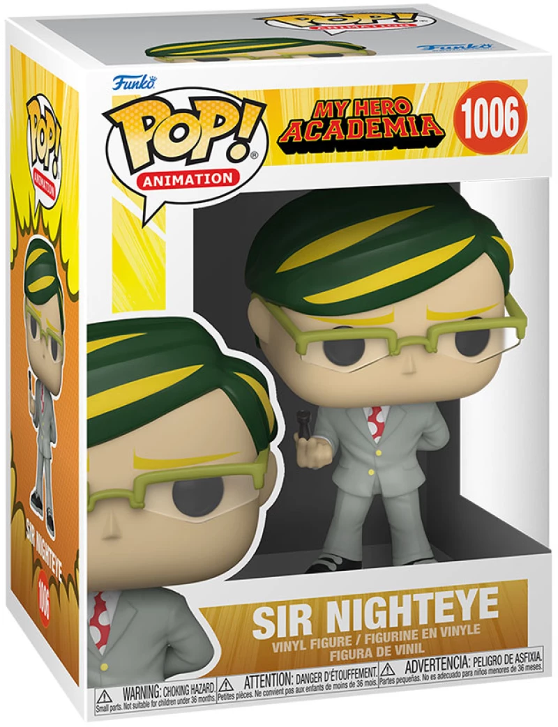 FUNKO POP! ΦΙΓΟΥΡΑ ΒΙΝΥΛΙΟΥ ANIMATION MY HERO ACADEMIA SIR NIGHTEYE 1006 (#067596)
