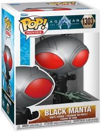FUNKO POP! MOVIES AQUAMAN AND THE LOST KINGDOM ΦΙΓΟΥΡΑ ΒΙΝΥΛΙΟΥ BLACK MANTA 1303 (#080802)