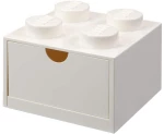 LEGO ΚΟΥΤΙ ΑΠΟΘΗΚΕΥΣΗΣ ΜΕ ΣΥΡΤΑΡΙ 4 WHITE LEGO 001 WHITE (#40201735)