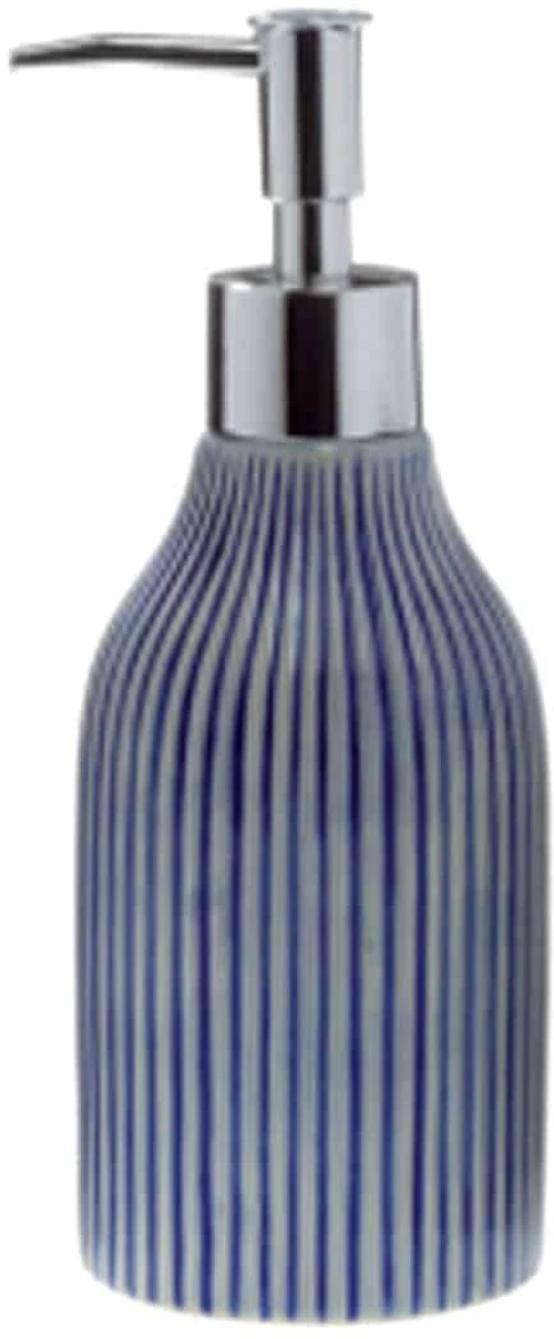 Δοχείο Κρεμοσάπουνου Mykonos 03280.001 Blue Spirella Κεραμικό