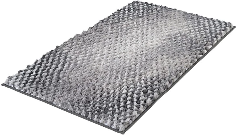 Πατάκι Μπάνιου Cory 9121 Anthracite Kleine Wolke 60X60 Πολυέστερ