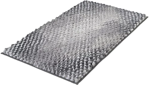 Πατάκι Μπάνιου Cory 9121 Anthracite Kleine Wolke 60X60 Πολυέστερ