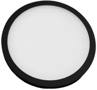 Panel Led 19172 Φ22,3 20W 3000K 95Lm Black Στρόγγυλο Αλουμίνιο