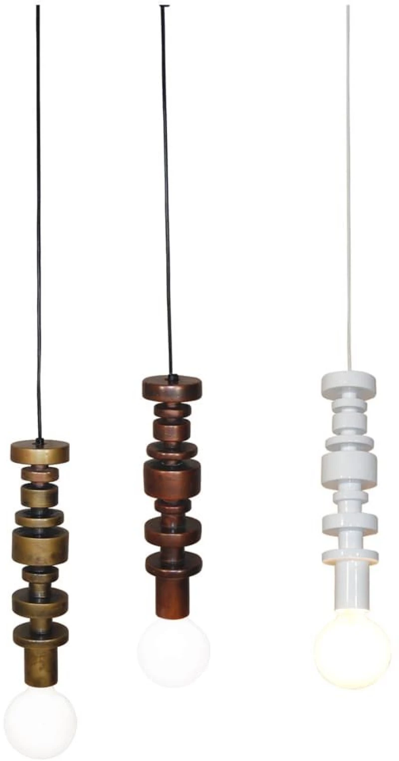 Φωτιστικό Οροφής HL-3546-1 77-3836 Gabriel Black  Homelighting Ξύλο