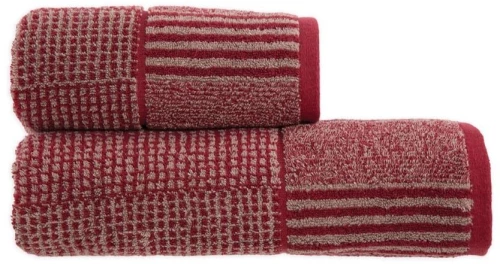 Πετσέτα Easton Bordo Nef-Nef Σώματος 70x140cm 100% Βαμβάκι
