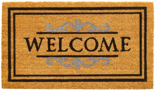 Πατάκι Εισόδου Ruco Classic Welcome 552 40X70cm Natural Beige Sdim 40X70