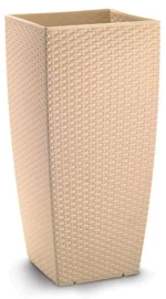 Κασπώ Natura 10.07.0501 36x36x66cm Beige Πλαστικό
