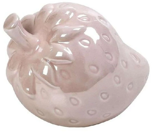 Διακοσμητική Φράουλα DOS240K4 13,5x9,5cm Pink Espiel Κεραμικό