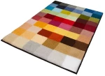 Πατάκι Μπάνιου Cubetto Multicolor Kleine Wolke 85x140 Polyacrylic