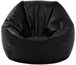 Πουφ Comfer Black Φ120