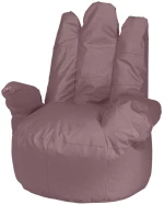 Πουφ Hando L.Purple 74X70X80